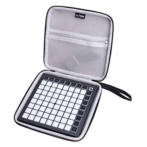 L LTGEM Hard Travel Case for Novation Launchpad Mini MK3 MIDI USB Grid Controller, 8" L x 8" W x 1.8" H | Protects from Impacts and Splashes thumbnail 8