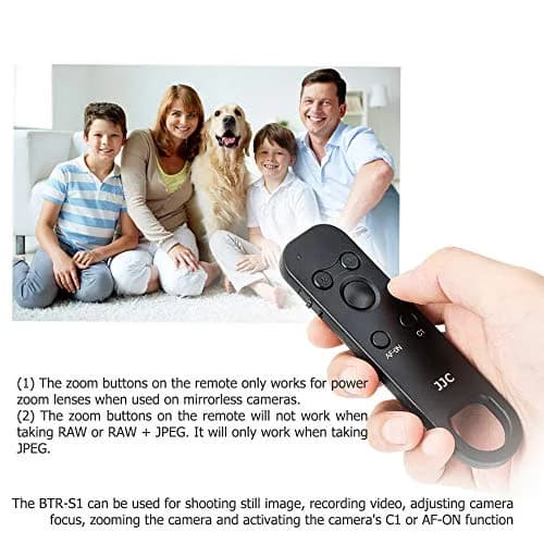 JJC Wireless Bluetooth Remote Control for Sony, Replaces Sony RMT-P1BT | 10m Range, Multi-Function, Compact Design thumbnail 6