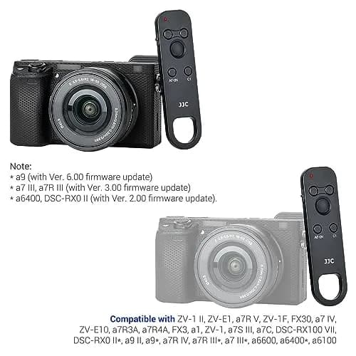 JJC Wireless Bluetooth Remote Control for Sony, Replaces Sony RMT-P1BT | 10m Range, Multi-Function, Compact Design thumbnail 2