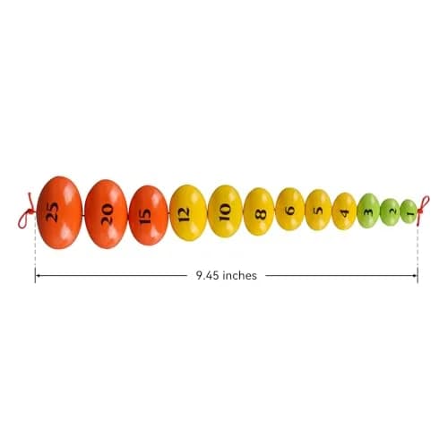 Medarchitect Wooden Prader Orchidometer, 12-Bead Testis Scale with Pouch | Accurate Testicular Volume Measurement thumbnail 7