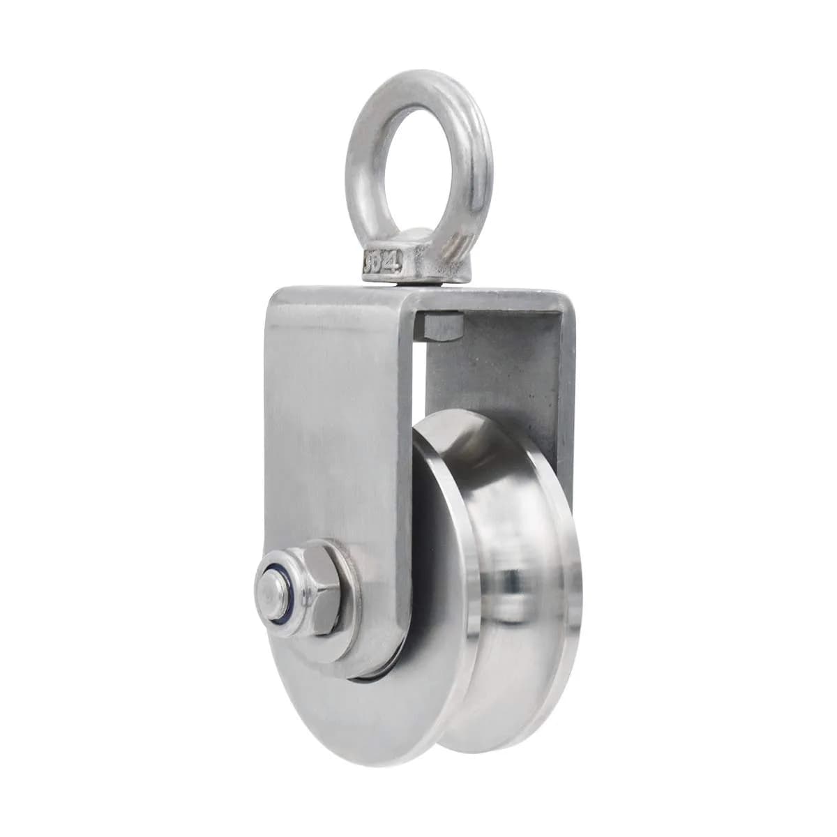 Penkwiio Pulley Wheel Heavy Duty Swivel Pulley 137mm | 800kg Load Capacity, Stainless Steel, 360° Rotation