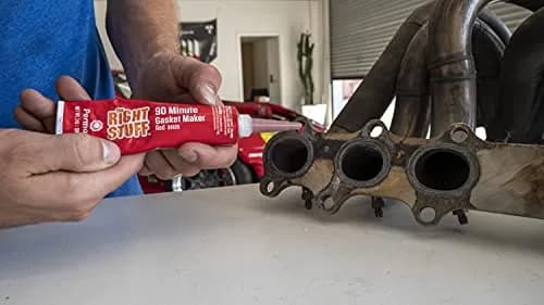 Permatex Right Stuff 90 Minute Red High Temperature Gasket Maker 3 oz | Fast Cure, Long Lasting Seals thumbnail 4