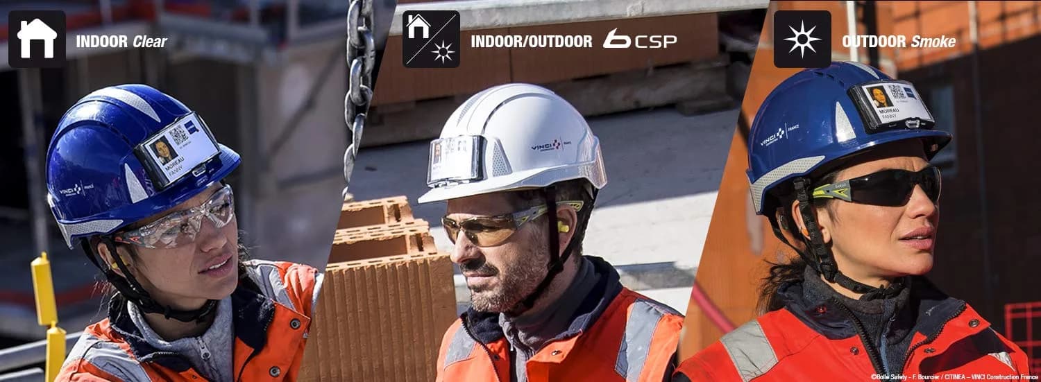 bollé Safety SILEX Safety Glasses with PLATINUM Clear Lenses | Anti-Fog, Anti-Scratch - view 3