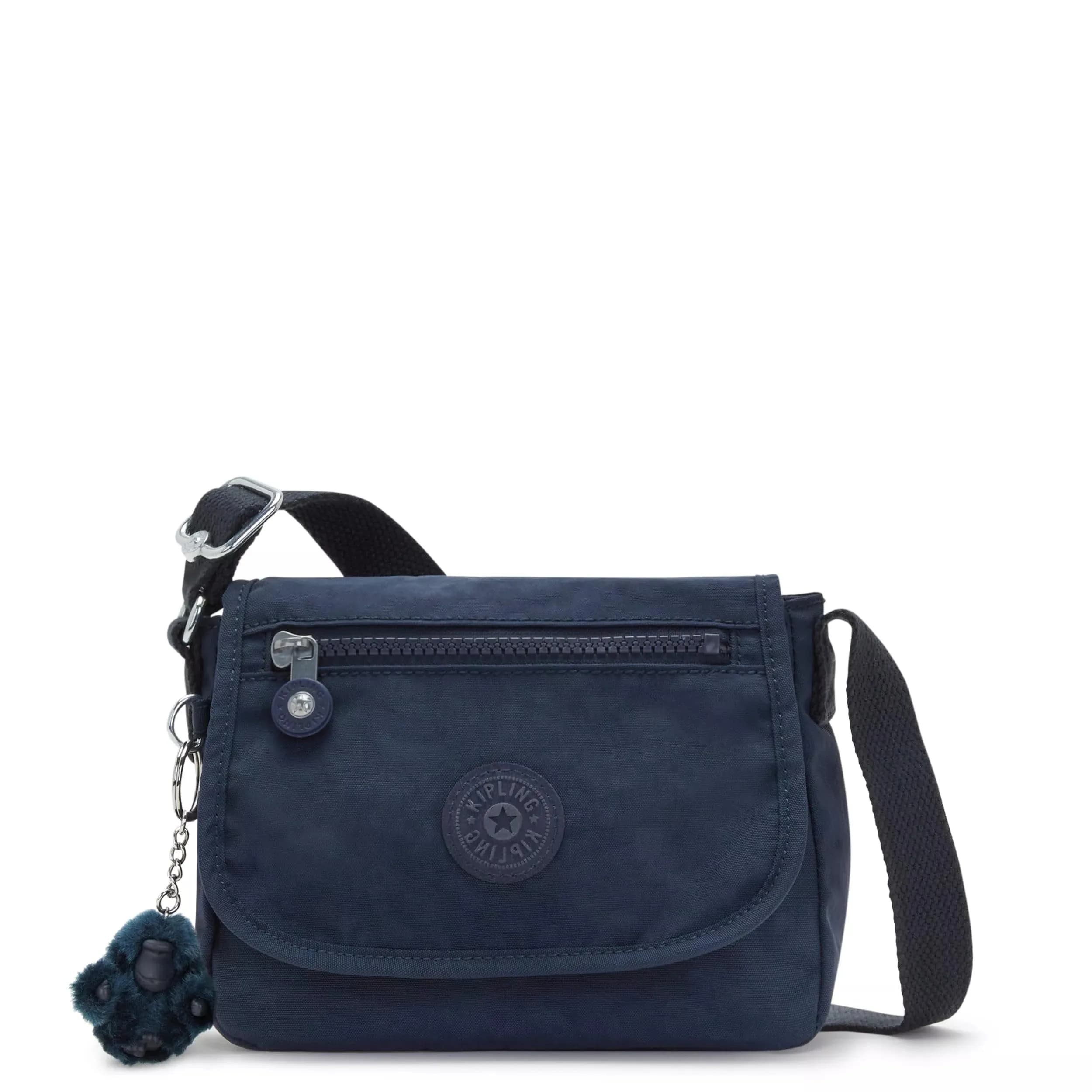 Kipling Women's Sabian U Minibag Lightweight Crossbody Mini Bag 2L (7.75"L x 5.75"H x 3.5"D) | Water-Resistant Nylon — Blue Bleu 2