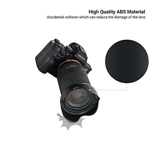 JJC HA036 Lens Hood for Tamron 28-75mm F2.8 Di III RXD & 17-70mm F2.8 Di III-A VC RXD Lenses | Blocks Stray Light thumbnail 5