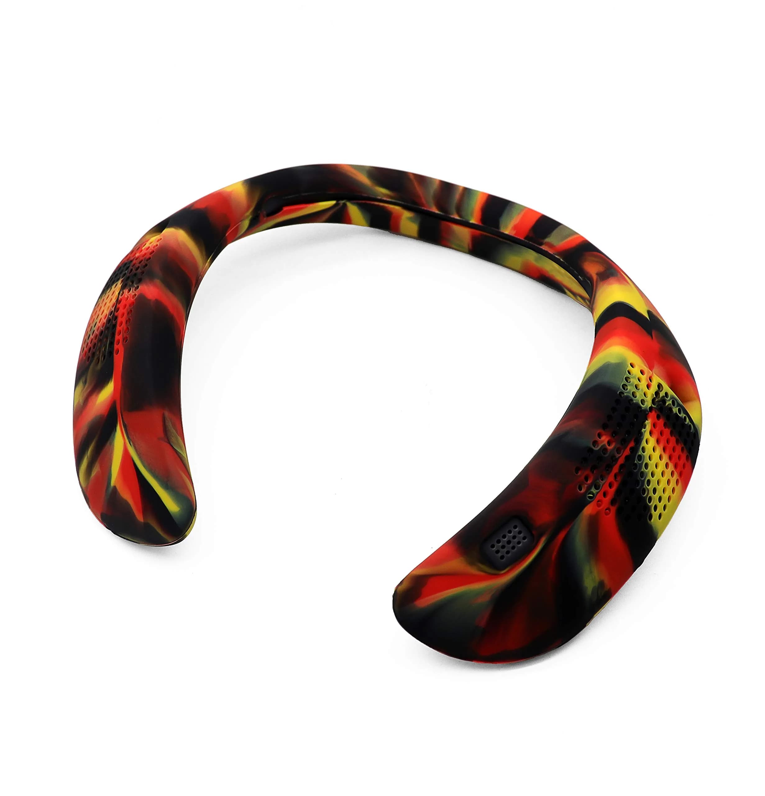 ZALUJMUS Silicone Protective Case Cover for Bose Soundwear Companion Wearable Speaker (Camouflage Red, 1-Pack) - view 2