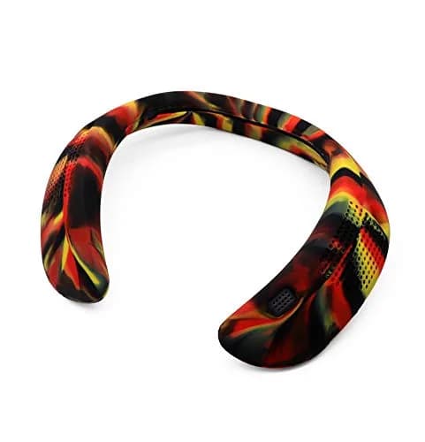 ZALUJMUS Silicone Protective Case Cover for Bose Soundwear Companion Wearable Speaker (Camouflage Red, 1-Pack) thumbnail 2