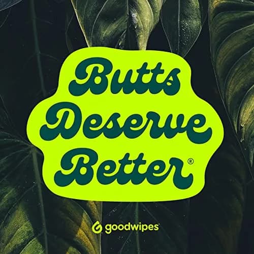 goodwipes Flushable Butt Wipes with Vitamin E & Aloe, 60 Count | Septic & Sewer Safe for Sensitive Skin thumbnail 6