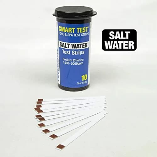 Poolmaster Salt Water Swimming Pool and Spa Water Chemistry Testing Strips 10 Count | Tests Sodium Chloride 1500-5000ppm thumbnail 3