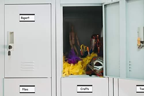 Flexible Magnets Magnetic Shelf Label Data Card Holders - C Channel - Magnetic Strips with Protective Films - Labels for Shelf Organization - 1" x 2" | Reusable & Organized thumbnail 6
