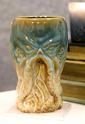 Ebros Gift Nautical Cthulhu Cosmic Monster Tall Mug 16oz | Mythical Fantasy Drinkware thumbnail 2