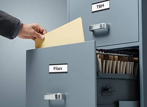 Flexible Magnets Magnetic Shelf Label Data Card Holders - C Channel - Magnetic Strips with Protective Films - Labels for Shelf Organization - 1" x 2" | Reusable & Organized thumbnail 5