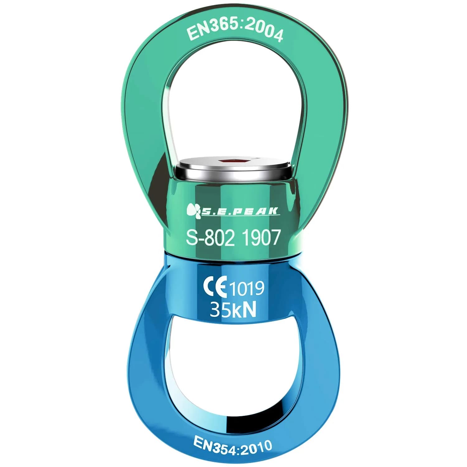 PROND 35kN Swing Swivel Rotational Device 85mm (3.35in) | Heavy Duty Rope Swivel for Aerial Dance, Hammock, Tree Swings - main product image