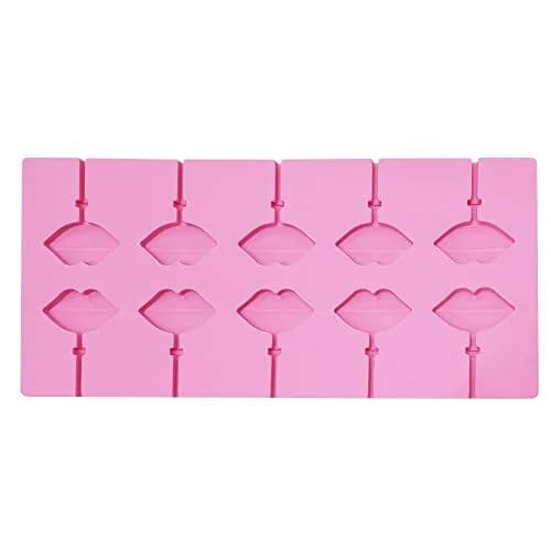 MoldFun Food Preparation Mold 10 Cavities Red Lips | Food-Grade Silicone, Easy Release thumbnail 5