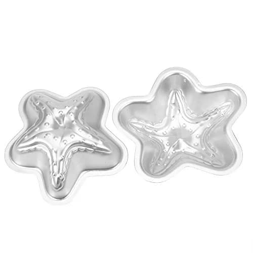 Dioche Bath Bomb Mold Set 3 Shapes | Aluminium Alloy Durable & Hygienic (Sea Star, Conch, Petal) | 2 pcs thumbnail 8