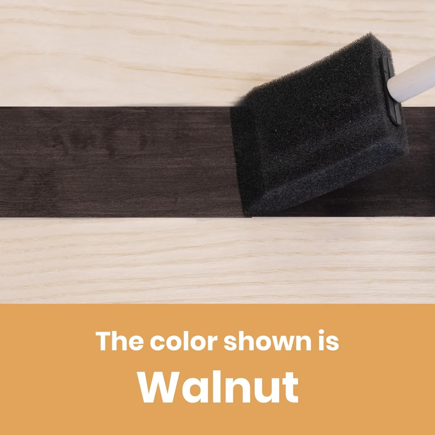 Furniture Clinic Walnut Wood Stain 250ml (8.5 Fl Oz) | Water Based, Fast Drying, Low Odor - view 2