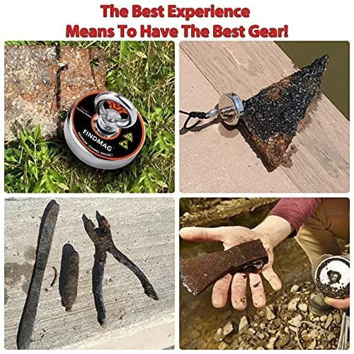 FINDMAG 500 LB Neodymium Fishing Magnet Kit 60mm (2.36 Inch) Diameter | Heavy Duty Underwater Retrieving Tool thumbnail 4
