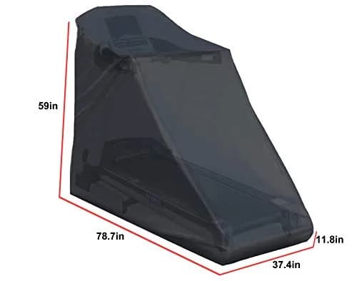 MaWGcowerd Non-Folding Treadmill Cover — 200cm x 96cm x 150cm | Waterproof Oxford Fabric for Home Gym Protection thumbnail 3