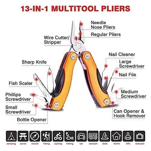 Vetoos Car Emergency Roadside Kit with Jumper Cables | Portable Air Compressor & Safety Tools thumbnail 6