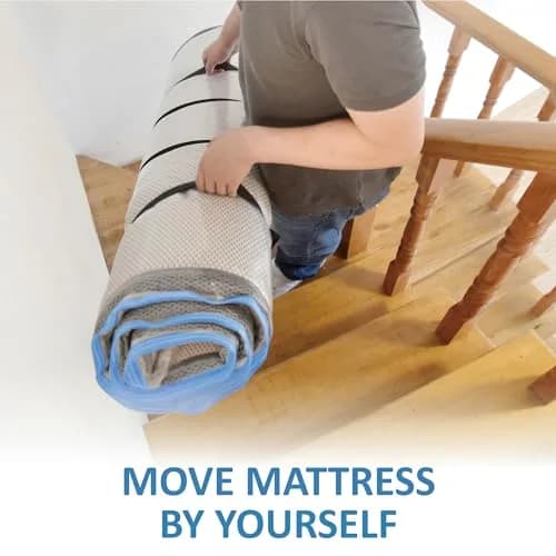 Storage Logic Mattress Vacuum Bag for Twin/Twin-XL Foam Mattresses | Compresses for Easy Moving & Storage thumbnail 7