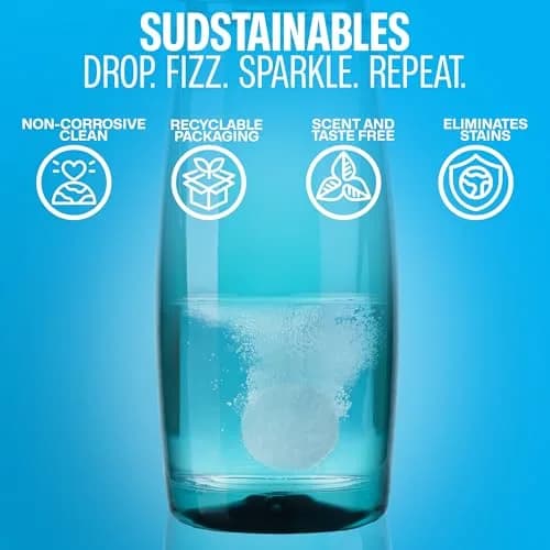 Sudstainables Water Bottle Cleaning Tablets 36 Count | Cleans Reusable Bottles, Tumblers, Flasks and Hydration Packs thumbnail 4