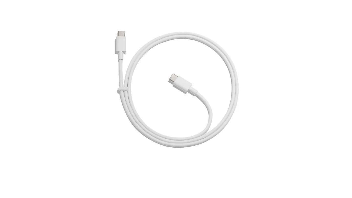 Google USB-C to USB-C Cable 1m (3.3ft) White | Fast Charging & Data Sync — White