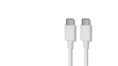 Google USB-C to USB-C Cable 1m (3.3ft) White | Fast Charging & Data Sync thumbnail 3