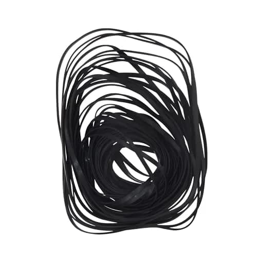 MEFONKOU 50 Pcs Rubber Drive Belts 3mm Width (40-135mm Mix) | Restore Cassette Deck Sound Quality thumbnail 2