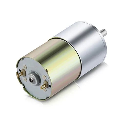 Greartisan DC 24V 50RPM Gear Motor High Torque Electric Micro Speed Reduction Geared Motor 37mm Diameter Gearbox thumbnail 6