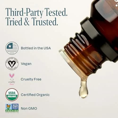 Cliganic Organic Essential Oils Set for Home Diffuser, 0.17 Fl Oz | USDA Certified, 100% Pure, Top 5 thumbnail 6