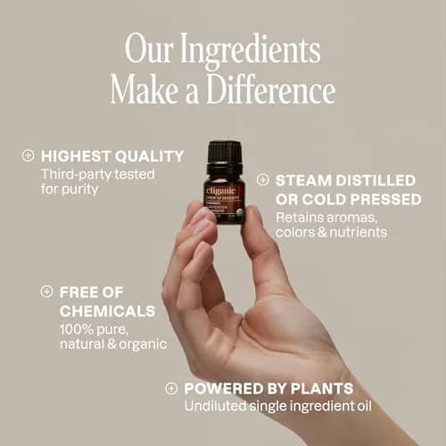 Cliganic Organic Essential Oils Set for Home Diffuser, 0.17 Fl Oz | USDA Certified, 100% Pure, Top 5 thumbnail 9