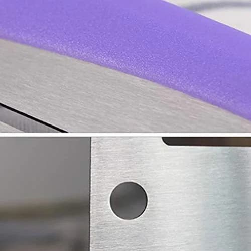 LVOERTUIG 12 Inch Adjustable Cake Scraper | Stainless Steel Cake Smoother with Scale, PP Handle thumbnail 3