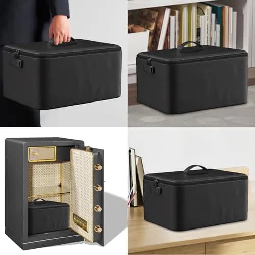ENGPOW Fireproof Document Organizer Bag 36.8cm x 27.9cm x 20.3cm | Protects Valuables in Fire & Flood thumbnail 7