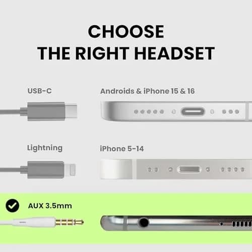 Avantree E171 Wired Earbuds with Microphone & Volume Control | Sweatproof, Secure Fit for Workout & Calls thumbnail 3