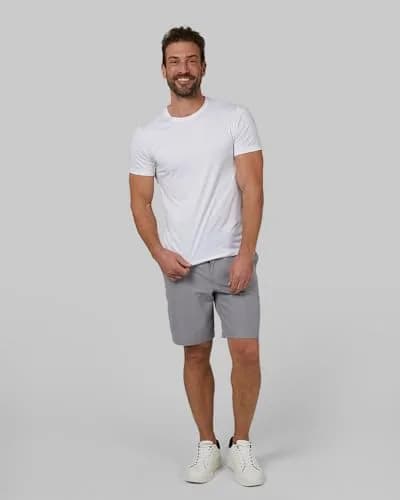 32 Degrees Men's 4 Pack Crewneck T-Shirt | Anti-Odor, Quick Dry, 4-Way Stretch, White, XX-Large thumbnail 4