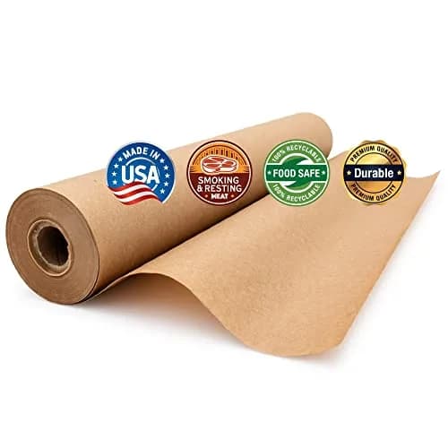 The Paper Factory LLC Premium Brown Butcher Paper Roll 17.75” x 100’ | Food-Grade Kraft for BBQ & Food Service thumbnail 2