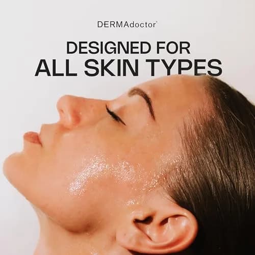 DERMAdoctor Vitamin C Face Wash, 2.37 oz | 3-in-1 Cleanser, Brightening & Hydrating thumbnail 5