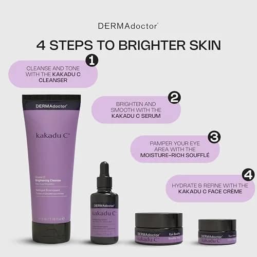 DERMAdoctor Vitamin C Face Wash, 2.37 oz | 3-in-1 Cleanser, Brightening & Hydrating thumbnail 8