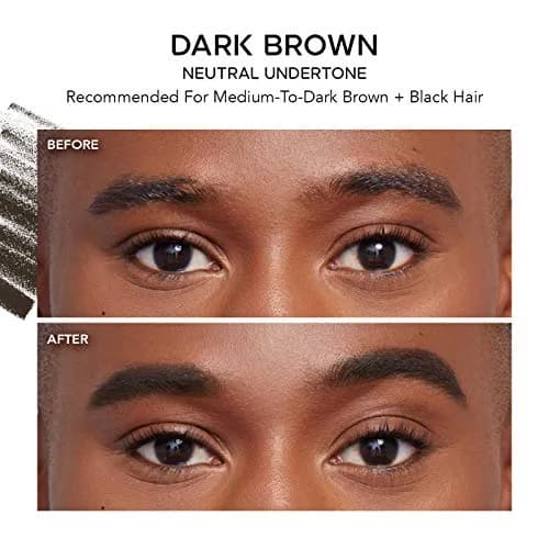 Haus Laboratories THE EDGE Micro-Tip Precision Brown Pencil Dark Brown | Cruelty-Free & Unisex thumbnail 5