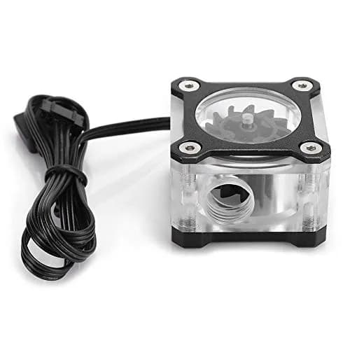 Tangxi Water Flow Meter for PC G1/4 Acrylic Impeller Water Cooling System | Visual Flow Indicator, Sealing Ring, Durable Material thumbnail 8