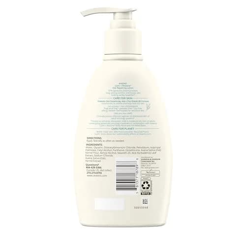 Aveeno Calm + Restore Repairing Body Lotion 12 oz | Fragrance-Free Sensitive Skin Moisturizer thumbnail 9
