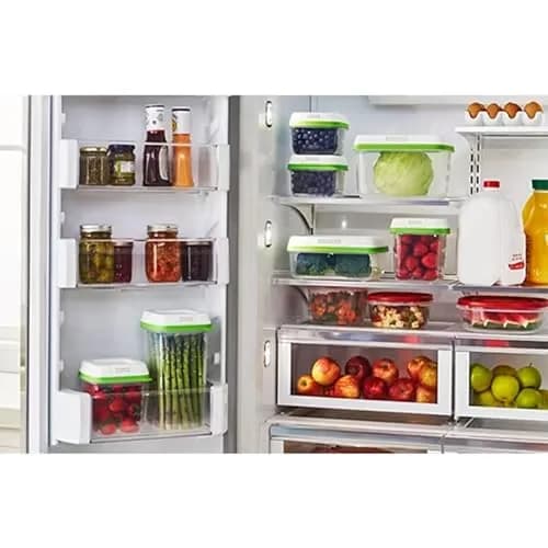 Rubbermaid FreshWorks Produce Containers, Medium/Large, 6-Piece Set | Keeps Produce Fresher Longer thumbnail 7