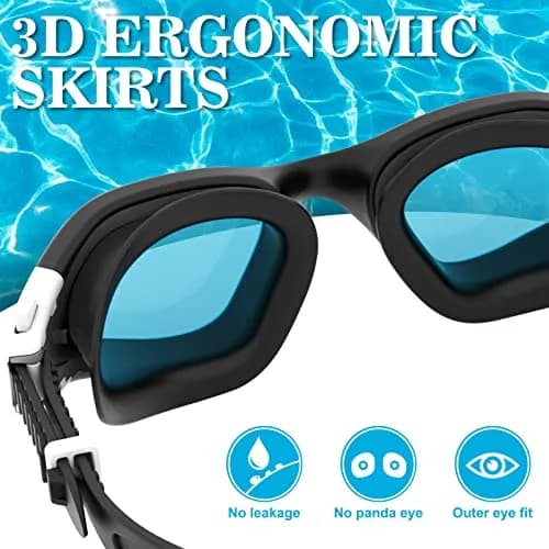 WIN.MAX Polarized Swimming Goggles with Anti-Fog & UV Protection | 156 g (5.5 oz) thumbnail 4