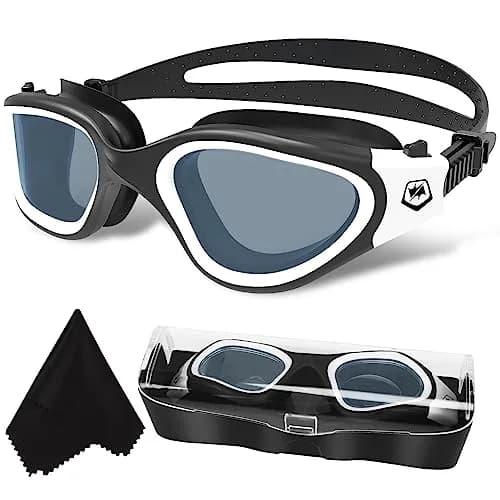 WIN.MAX Polarized Swimming Goggles with Anti-Fog & UV Protection | 156 g (5.5 oz) Pack of 1 thumbnail 1
