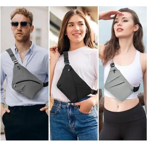 OSOCE Crossbody Bag for Men, RFID Blocking Anti-Theft, 2.0S | Waterproof Casual Daypack with Adjustable Strap thumbnail 9
