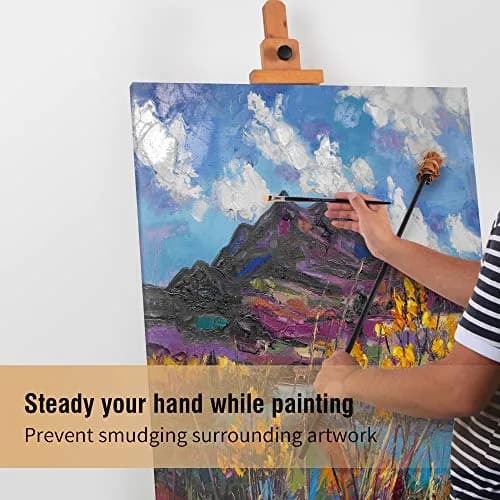 Falling in Art Mahl Stick for Steadying Painters Hand | Aluminum Artist Support Tool 33 6/7 Inches thumbnail 2