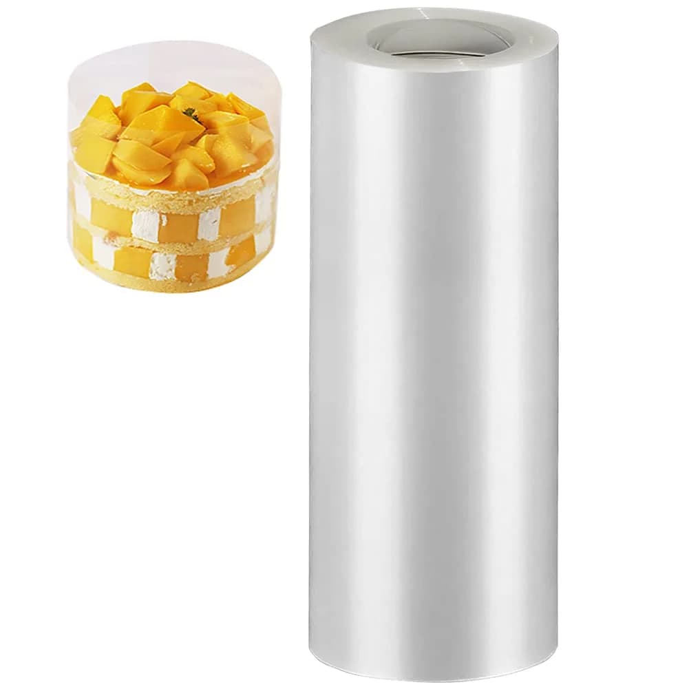 YQL Cake Collar 8 Inch | Acetate Cake Collar Roll for Baking & Decor (8in x 394in) — 8inch