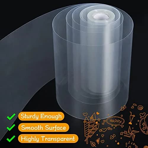 YQL Cake Collar 8 Inch | Acetate Cake Collar Roll for Baking & Decor (8in x 394in) thumbnail 4