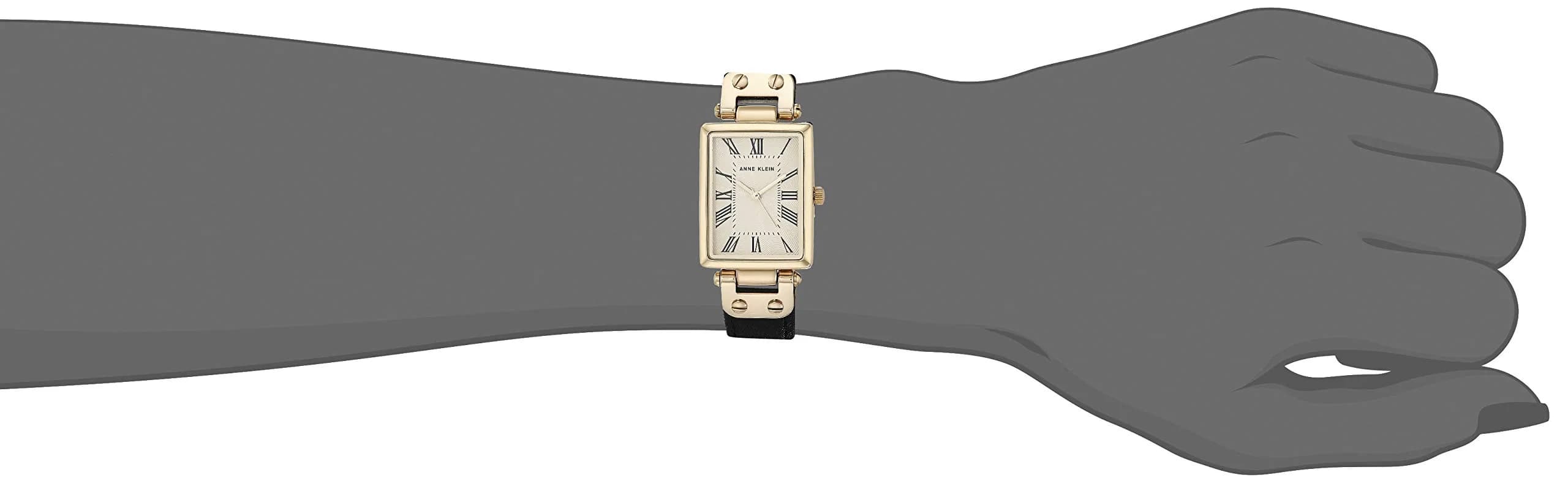 Anne Klein Women's Leather Strap Watch, AK/3752 | Classic Elegance for Everyday Wear - view 4