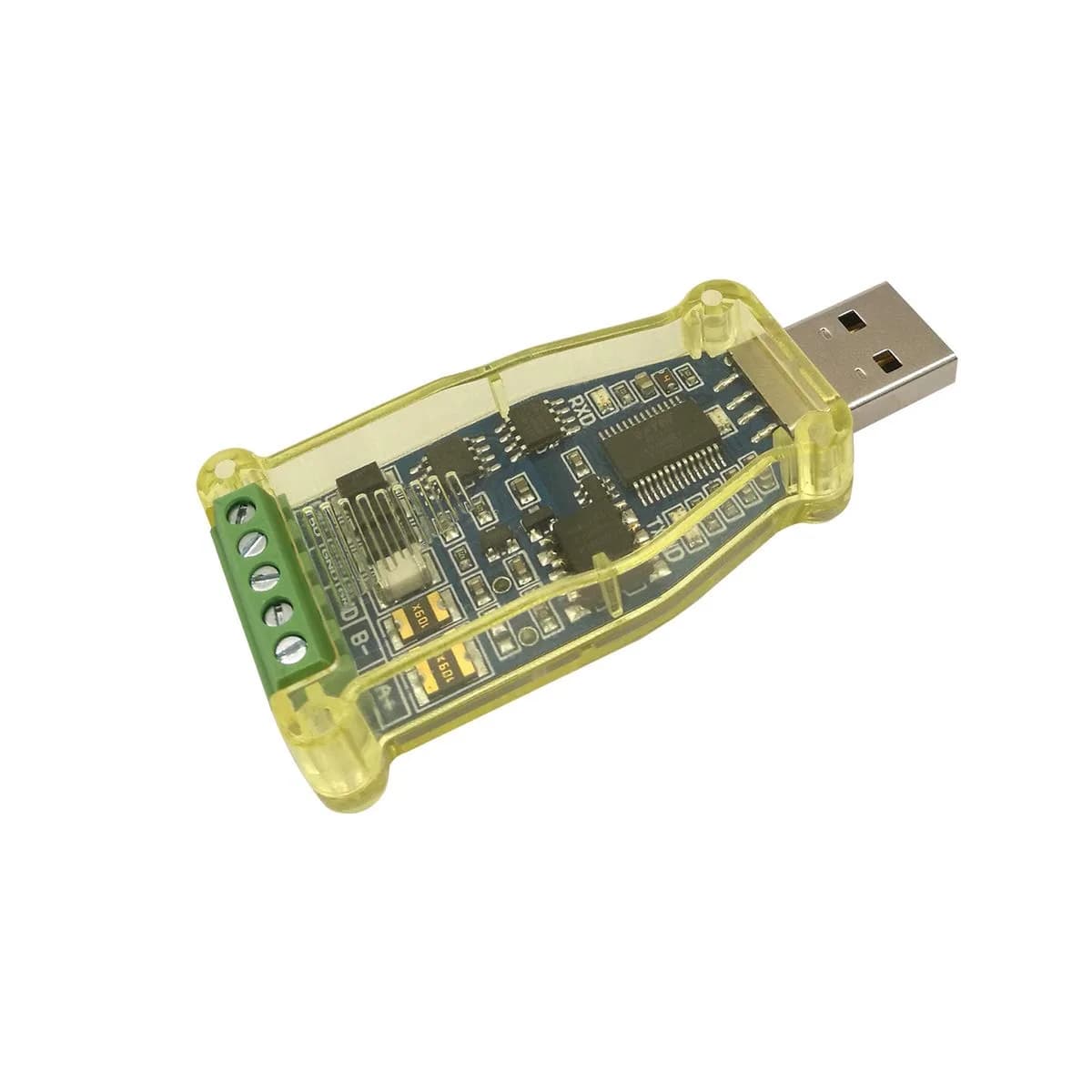 DSD TECH SH-U11G Isolated USB to RS485 Adapter Built-in FTDI chip | Industrial Signal & Power Isolation - main product image